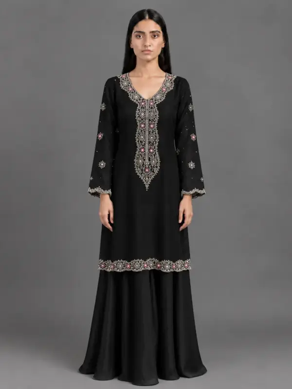 Chattapatti Embroidered 3-Piece Suit | Kehkashan Collection